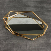Leila Prizma Small Tray -gold plated